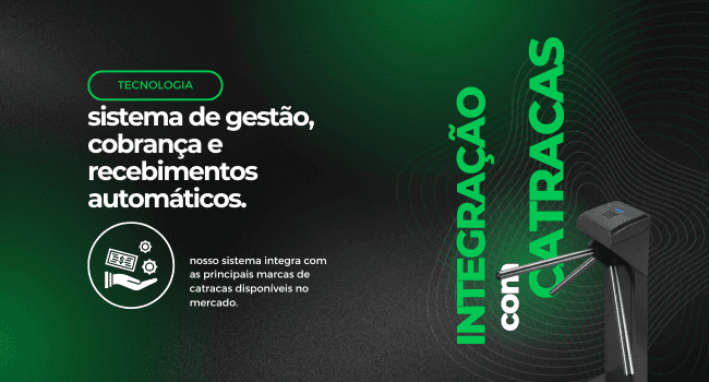 Integração com catracas para controle de acesso